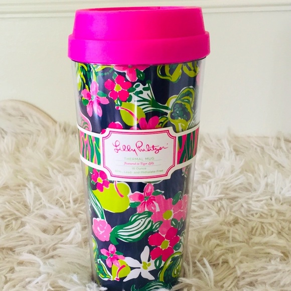 Lilly Pulitzer Thermal Mug - Picture 1 of 6